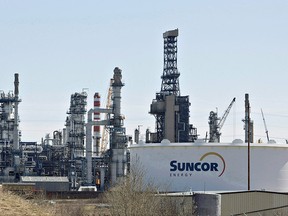 The Suncor Refinery in Edmonton is seen on Tuesday, April 29, 2014.