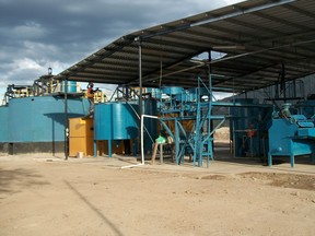 The Glen Eagle Resources gold processing facility in Southern Honduras