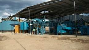 The Glen Eagle Resources gold processing facility in Southern Honduras