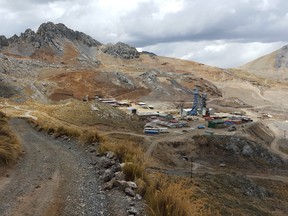 Sierra Metals' Yauricocha Mine in Yauyos Province, Peru