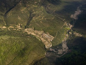 Aerial view of Victoria Gold's fully permitted Eagle Gold Project in Canada’s Yukon