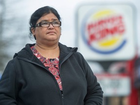 Usha Ram was fired from Burger King over a misunderstanding of what she was allowed to take home after her shift.