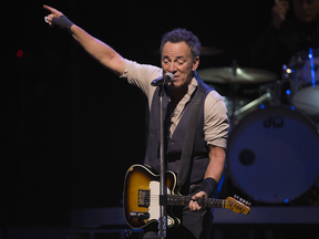 Bruce Springsteen and the E Street Band perform their first live show of their Australian Tour