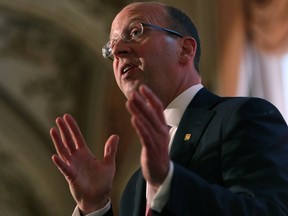 CIBC chief executive Victor Dodig spoke on trade and innovation at the Canadian Club in Toronto.