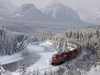 A Canadian Pacific freight train.