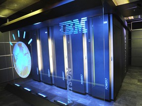 This Jan. 13, 2011 file photo provided by IBM shows the IBM computer system known as Watson