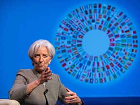International Monetary Fund (IMF) Managing Director Christine Lagarde dismisses the idea that the IMF may find itself at cross-purposes with the new U.S. administration.