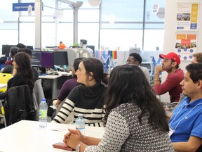 A legal tech boot camp at Ryerson's Legal Innovation Zone. Ryerson is one of two universities receiving grants from the Law Foundation of Ontario to fund studies on access to justice for young people.