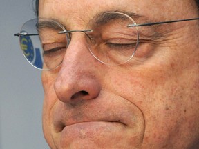 In one of the strongest reactions yet from Europe, ECB president Mario Draghi said the idea of easing bank rules was not just worrisome but potentially dangerous.