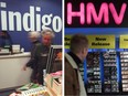 Both Indigo and HMV faced the spectre of online retail and both adopted the same strategy to combat it.