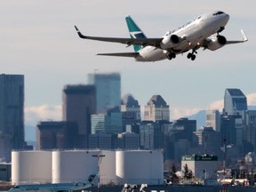 WestJet Airlines saw its full-year profit drop 19.6 per cent from 2015.