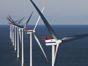 A wind park in Denmark.