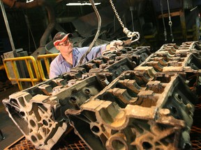 New investment in engine production in Canada was seen as vital because the large V8 and V10 motors now built by Ford in Windsor were expected to end production in four years.