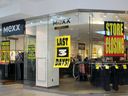 The Mexx store inside the Pen Centre in Niagara, ON.