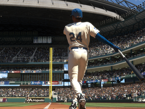 Ken Griffey Jr. hits a home run in MLB The Show 17.