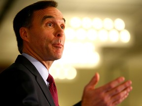 Bill Morneau said he remains committed to the notion a falling level of debt relative to the total size of the economy shows fiscal prudence.