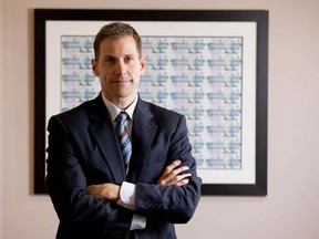 President and portfolio manager Bruce Campbell at StoneCastle Investment Management at his office in Kelowna, B.C.