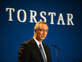 Torstar said Chief Executive Officer David Holland, whose retirement was announced in July, will step down on Friday, and that a successor will be announced very soon.