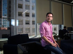 Peter McLachlan, chief product officer at Mobify, in their offices in Vancouver.