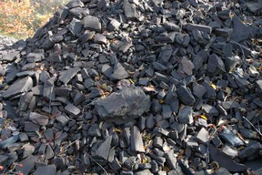 Iron rich rock at Black Iron's Shymanivske project in Ukraine.