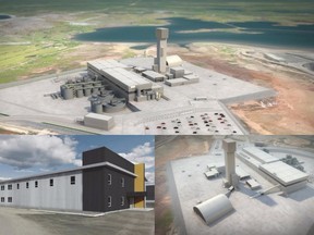 Rendering of Processing Facility at Falco Resources Horne 5 property in Quebec