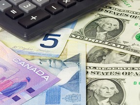 The U.S. dollar and the loonie