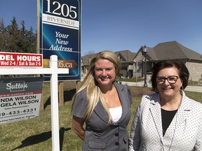 Angela and Linda Wilson are London realtors who are seeing lots of Toronto realtors looking for homes for their Toronto clients in London, Ont.