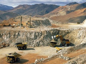 Barrick Gold Corp’s Veladero mine in the San Juan Province, Argentina.