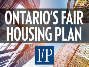 ontario's fair housing plan