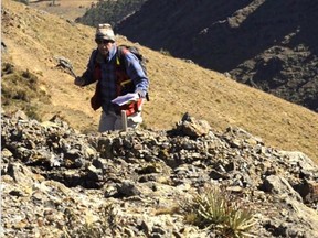 Exploring for gold in Peru