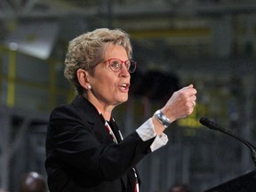 “There are different interests in the east and in the west and we are not necessarily holding hands across the country and singing from the same song sheet,” Ontario Premier Kathleen Wynne said.