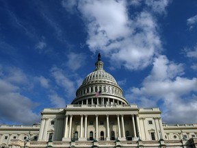 North American stocks look headed for a higher open today after U.S. Congress negotiators hammered out a federal funding deal to avert a government shutdown later this week.