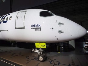 BMO Capital upgraded the stock to outperform from market perform after it said on Friday it delivered its first CS300 aircraft to customer Swiss International Air Lines AG.