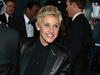 Ellen DeGeneres appears backstage during the Oscars in Los Angeles