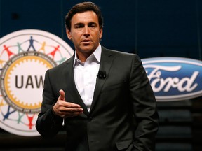 Ford CEO Mark Fields resigned Monday.