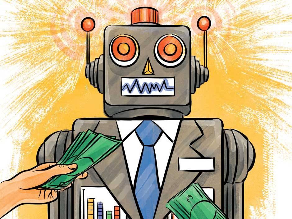 Robo advisors are taking the emotion out of wealth management — but
not everyone thinks that's a good thing