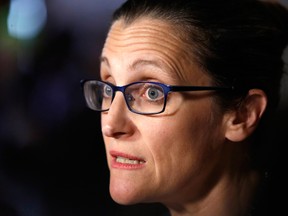 Freeland’s comment that Ottawa’s “reviewing current military procurement that relates to Boeing” appeared to be a not-so-subtle hint that the government would revisit its purchase of Super Hornets.