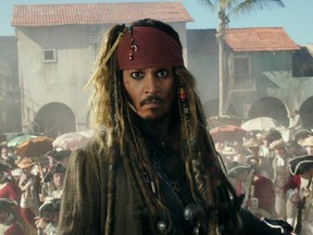 We don't know which film pirates stole, but it's likely the fifth Pirates of the Caribbean movie.