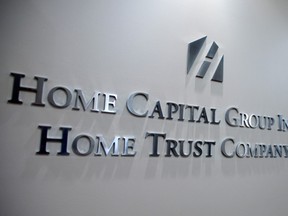 Home Capital has been struggling to finance its assets as its high interest deposit accounts have fallen by more than 90 per cent since March 27.