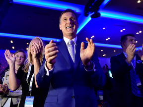 Maxime Bernier at the federal Conservative leadership convention in Toronto.