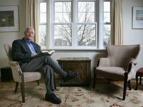 Michael Bliss at his Toronto home in March 2006