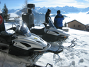 Street View cameras are mounted on the back of snowmobiles to capture images of Whistler, B.C.