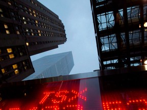 Canada's main stock index fell on Thursday as the country's heavyweight energy and mining sectors lost ground.