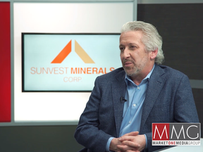 Mike England, CEO & Director of Sunvest Minerals Corp., providing the latest updates on all of the company’s projects.