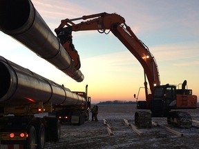 Pipeline construction is taking longer than some people initially expected.