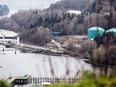 The Kinder Morgan facility is in B.C.'s Burrard Inlet.