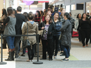 Scenes from the opening day of the Tsawwassen Mills outlet mall in Tsawwassen, B.C.