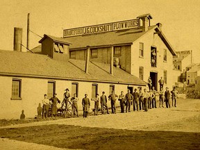 Entrepreneurialism at work: The Cockshutt Plow Works factory in Brantford, Ont., was started in 1877. The brand lasted until 1975, though manufacturing stopped there in 1962.