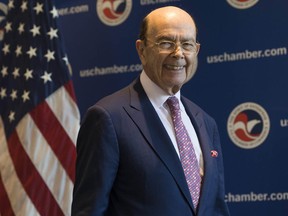 US Secretary of Commerce Wilbur Ross