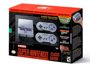 The SNES classic is coming this fall